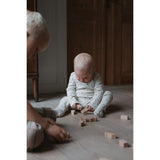 Petit Piao Eggnog Blueberry Aop Ppgracie Pointelle Leggings