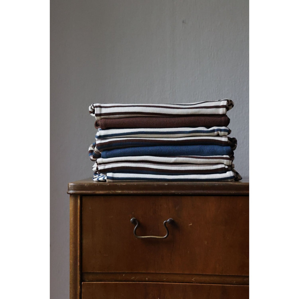 Petit Piao Huckleberry Striped Ppsky L_S Body