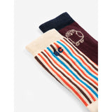 Bobo Choses Red Curious Owl Strømper Pakke