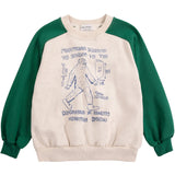 Bobo Choses Offwhite Mr. Footish Raglan Collegegenser
