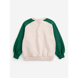 Bobo Choses Offwhite Mr. Footish Raglan Collegegenser
