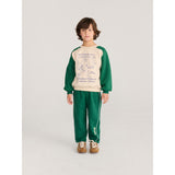 Bobo Choses Offwhite Mr. Footish Raglan Collegegenser