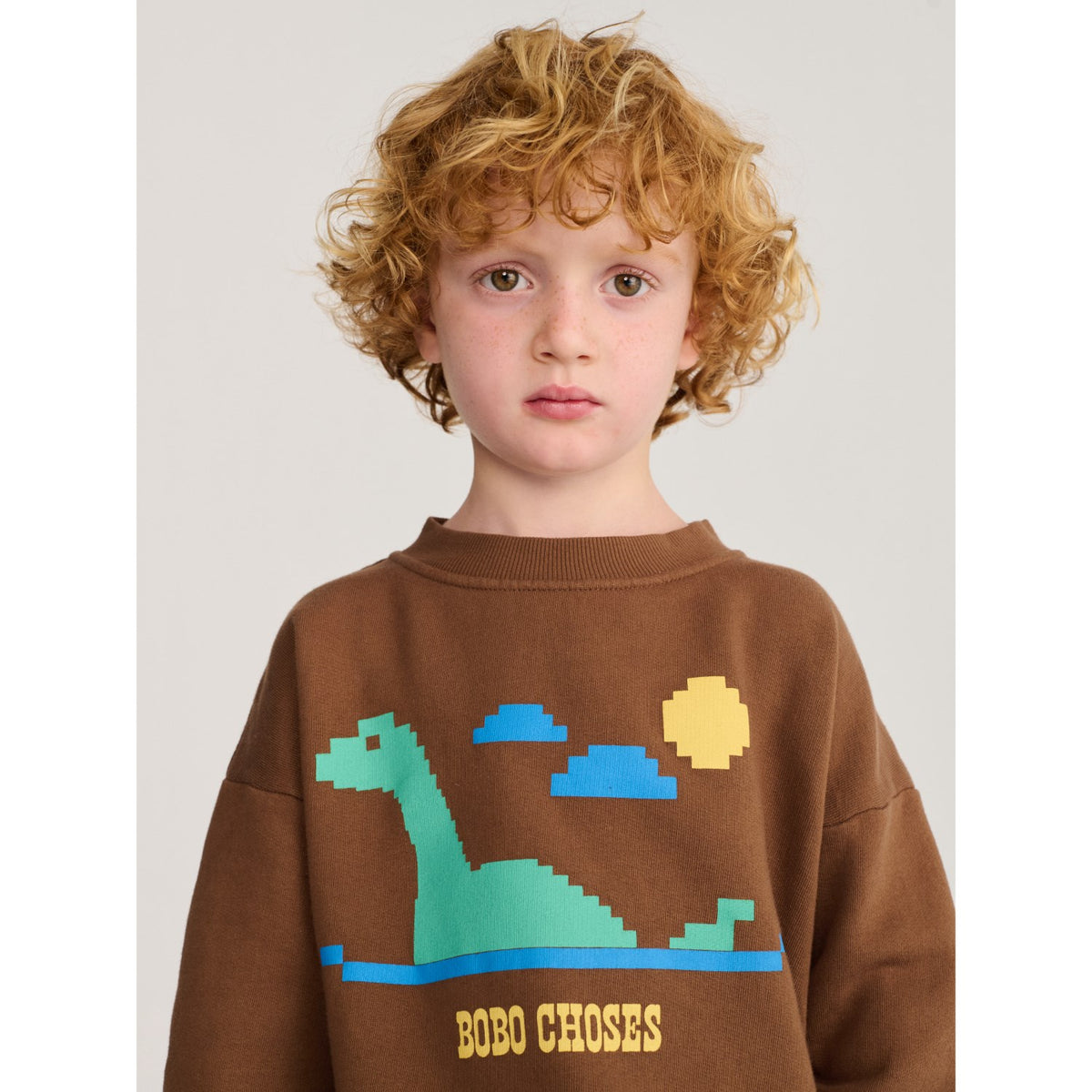 Bobo Choses Dark Brown Lake Monster Collegegenser