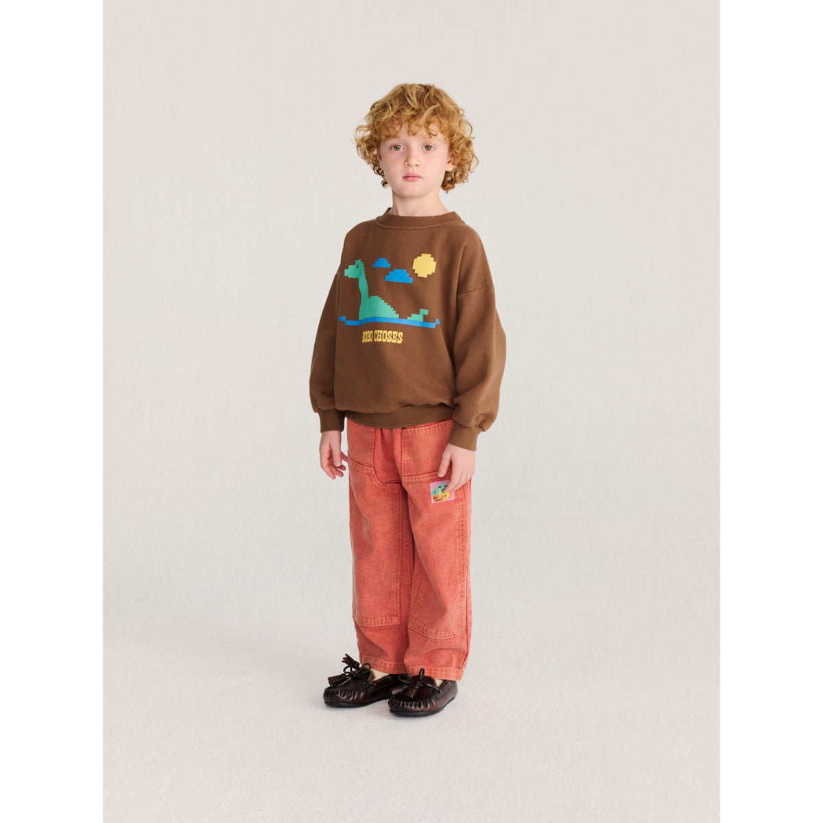 Bobo Choses Dark Brown Lake Monster Collegegenser