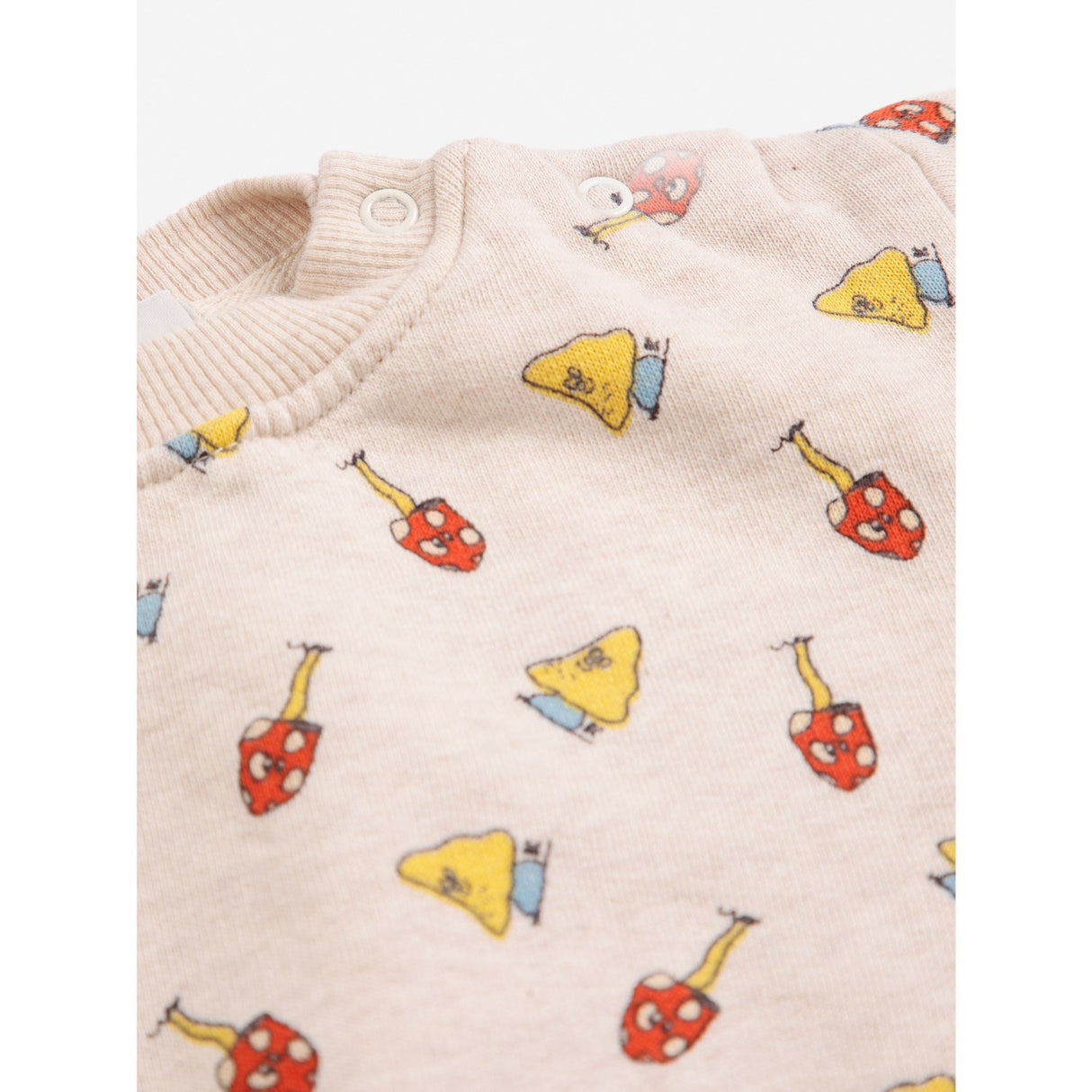 Bobo Choses Offwhite Mush Monster Duo All Over Collegegenser