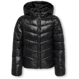 kids ONLY Black Kogkajsa Lys Quilt Hette Jkt Otw Noos