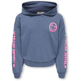 kids ONLY Vintage Indigo Carefree Kogsmile Life L/S Hette Ub Swt Noos