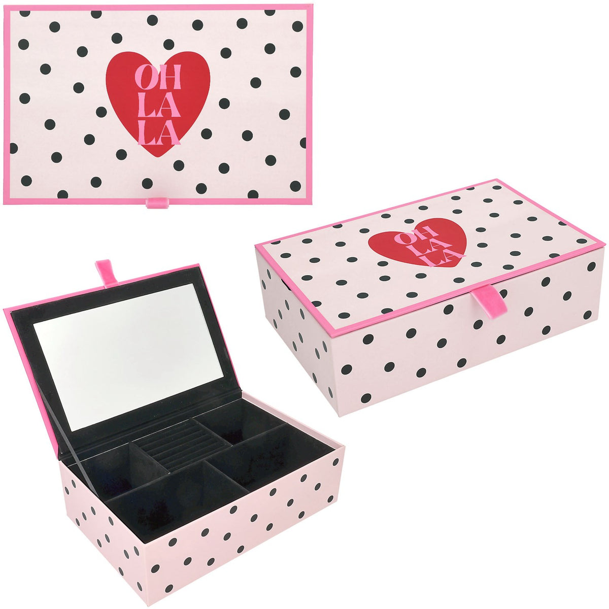 TRENDS by Depesche Dots Lovies Smykkeskrin