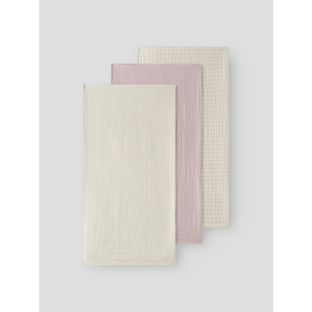 Lil'Atelier Hushed Violet Turtledove Nbnisley 3-Pakning Nappies Lil