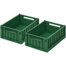 LIEWOOD Garden Green Weston Oppbevaring Eske S 2-pack