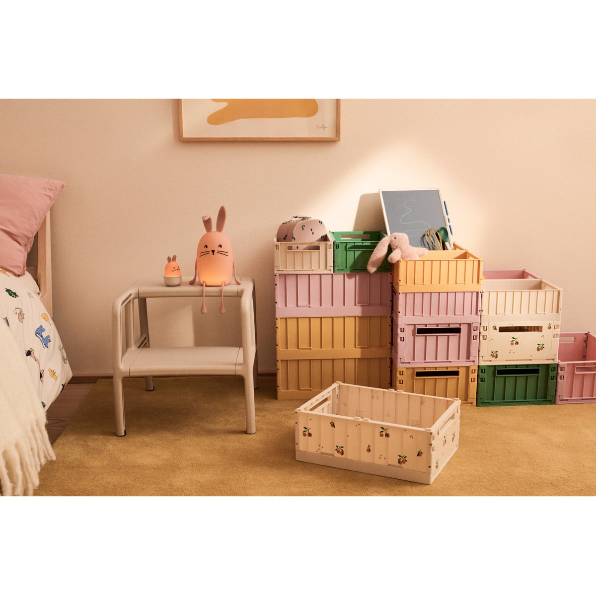 LIEWOOD Rose Blush Weston Oppbevaring Eske M 2-pack