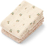 LIEWOOD Mini Leo / Mini Peach Mix Lewis Muslin Cloth 2-Pakning