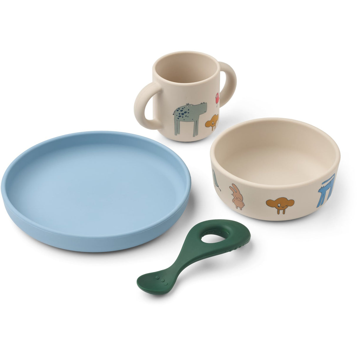 LIEWOOD Imagine / Sandy Vivi Printed Tableware Sett