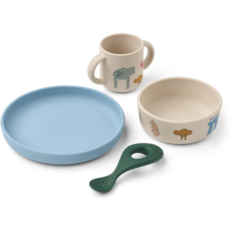 LIEWOOD Imagine / Sandy Vivi Printed Tableware Sett