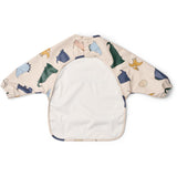 LIEWOOD Dino Roar / Sandy Merle Printed Cape Smekke