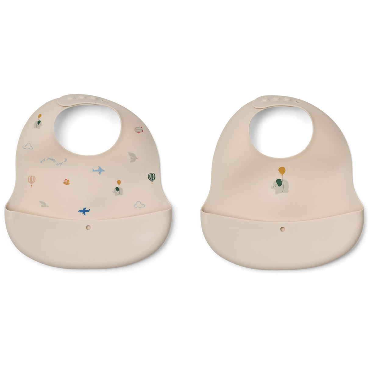 LIEWOOD Flying / Sandy Ember Printed Smekke 2-pack