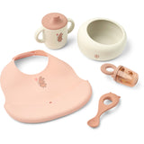 LIEWOOD Wild Child / Rosey Mileah Baby Mealtime Sett