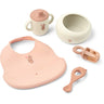 LIEWOOD Wild Child / Rosey Mileah Baby Mealtime Sett