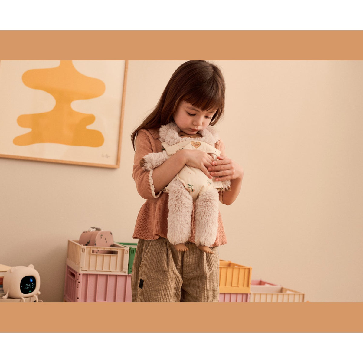 LIEWOOD Mini Me Peach / Seashell Eleanor Dukke Carrier