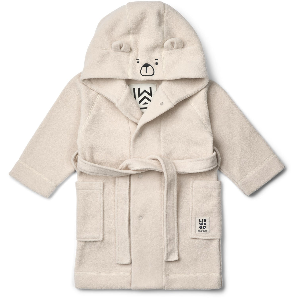 LIEWOOD Sandy Minik Bjørn Fleece Badekåpe