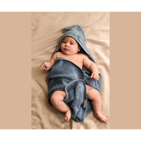 LIEWOOD Beach Blue Albert Dino Hooded Håndkle