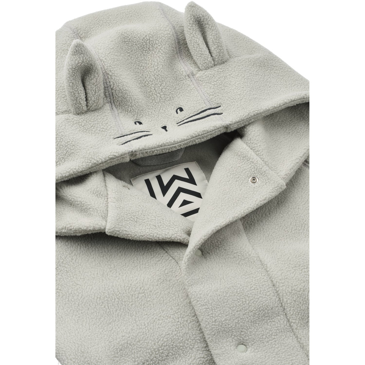 LIEWOOD Dove Blue Minik Rabbit Fleece Badekåpe
