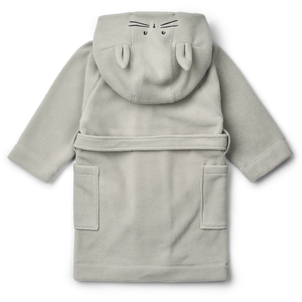 LIEWOOD Dove Blue Minik Rabbit Fleece Badekåpe