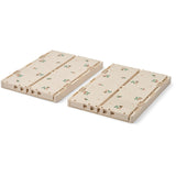 LIEWOOD Peach / Sea Shell Weston Printed Oppbevaring Eske M 2-pack
