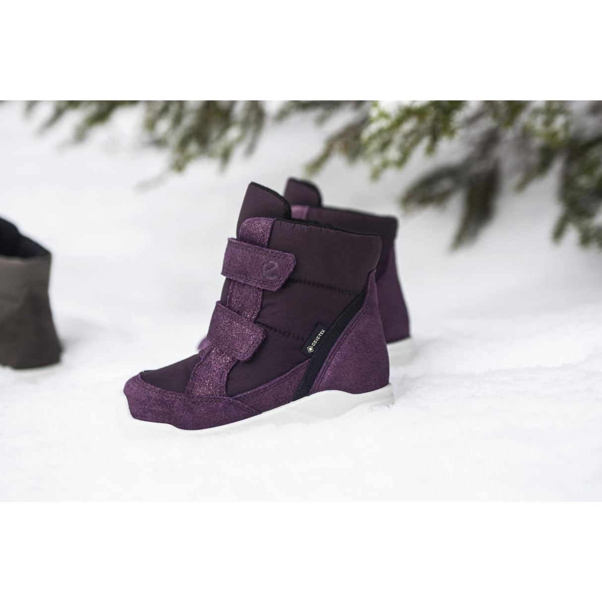 Ecco Night Shade Barolo/Fig Urban Mini I Højt 2S Gtx
