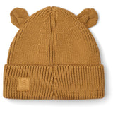 LIEWOOD Golden Caramel Gina Beanie W Bjørn Embroidery