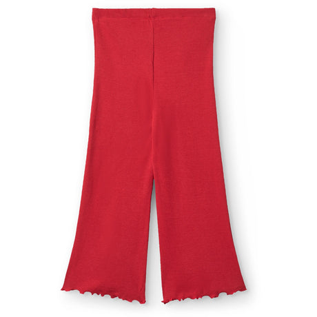 COPENHAGEN COLORS x Luksusbaby Red Modal Rib Wide Bukser