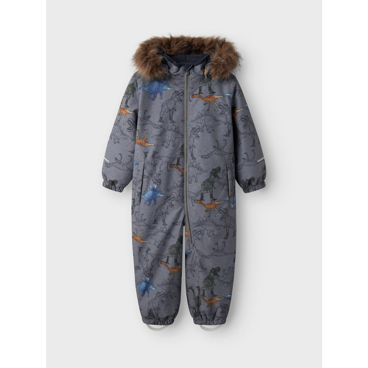 Name It Mockingbird Dinosaur Snow10 Snødress AOP Fo Noos