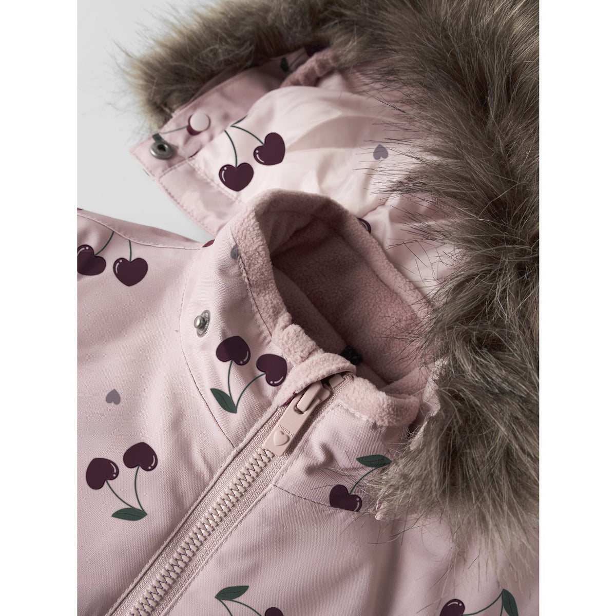 Name It Violet Ice Cherry Nmfsnow10 Drakt Aop Fo Noos
