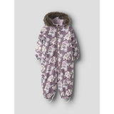 Name It Grape Shake Snow Bunny Nmfsnow10 Drakt Aop Fo Noos