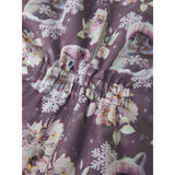 Name It Grape Shake Snow Bunny Nmfsnow10 Drakt Aop Fo Noos