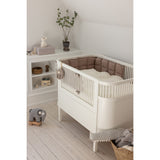 Sebra Jetty Beige Baby Sengerand Kapok Half-Length