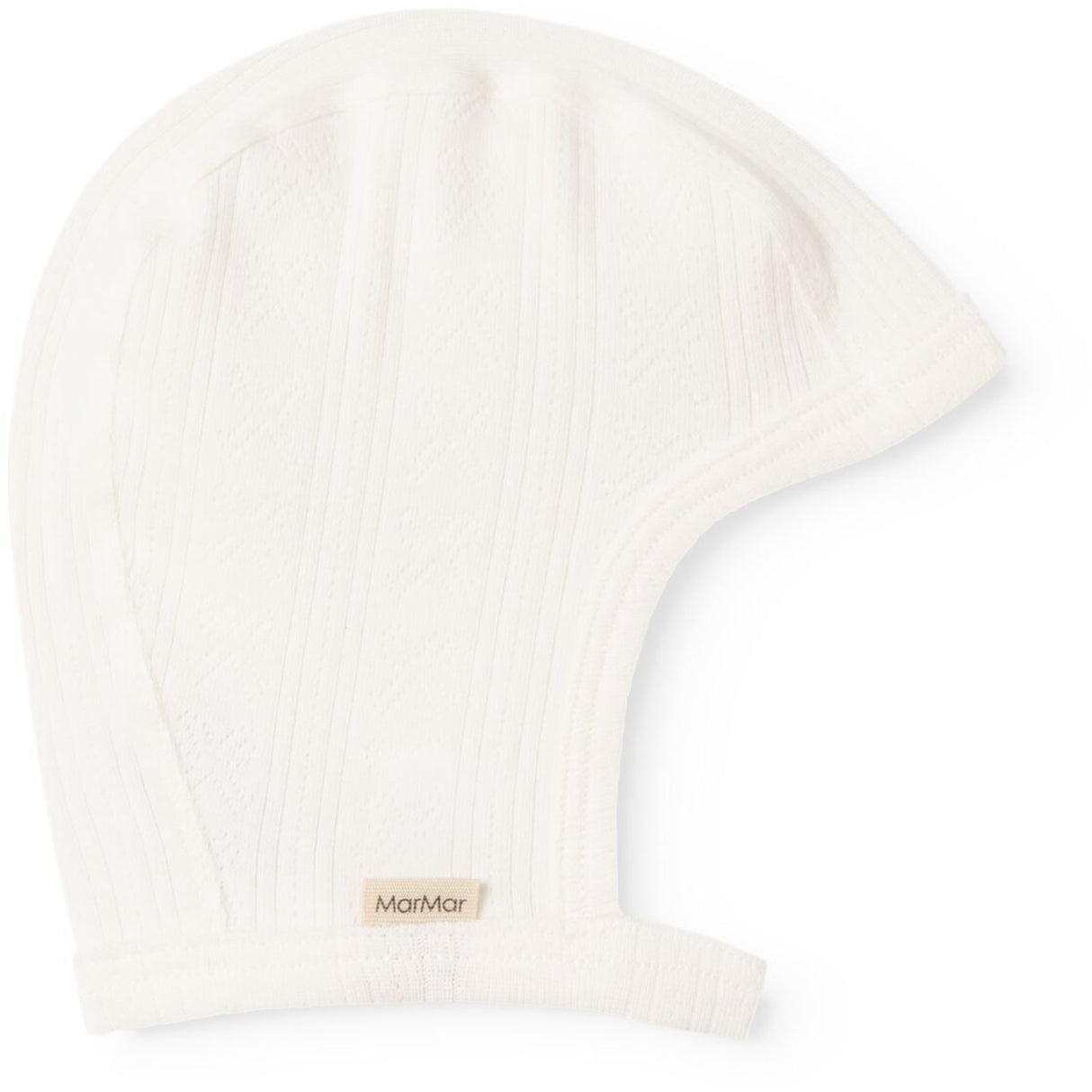 MarMar Modal Pointelle Gentle White Lue Hjelm