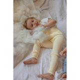 Silly Silas Hippy Footless Strømpebukser Med Braces Lemon Icing