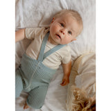 Silly Silas Hippy Footless Strømpebukser Med Braces Misty Blue
