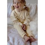 Silly Silas Granny Teddybjørn Footless Strømpebukser Med Braces Lemon Icing