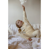 Silly Silas Granny Teddybjørn Footless Strømpebukser Med Braces Lemon Icing