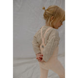 Silly Silas Granny Teddybjørn Strømpebukser Med Braces Silky Peach