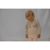 Silly Silas Granny Teddybjørn Strømpebukser Med Braces Silky Peach