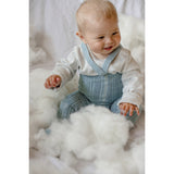 Silly Silas Granny Teddybjørn Strømpebukser Med Braces Misty Blue