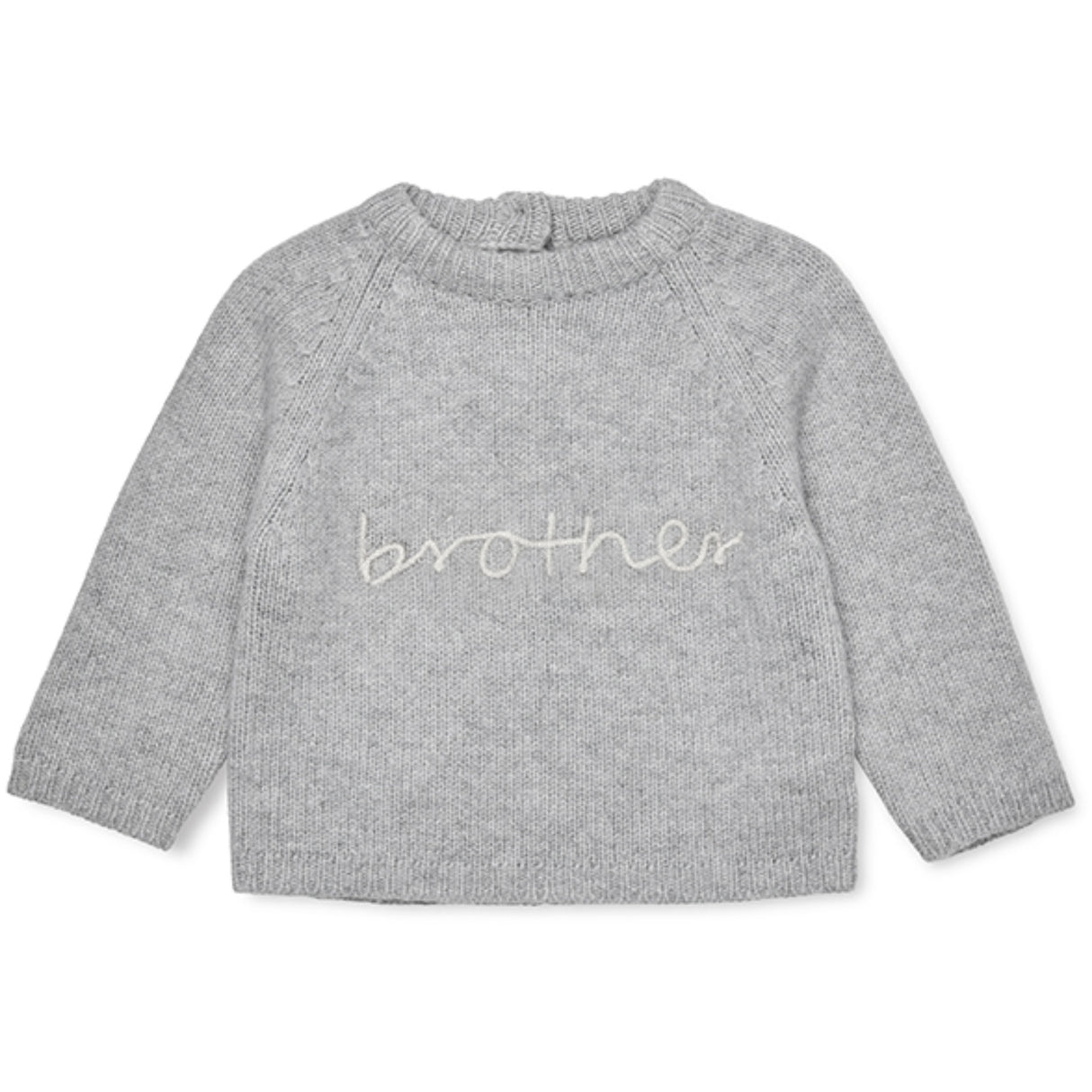 Lalaby Grey Brother Sweater Baby