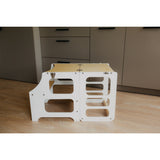 Duck Woodworks White Foldbar EC Tower