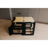 Duck Woodworks Black Foldbar EC Tower