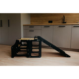 Duck Woodworks Black Foldbar EC Kitchen Tower Med Slide Sett