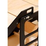 Duck Woodworks Black Foldbar EC Kitchen Tower Med Slide Sett