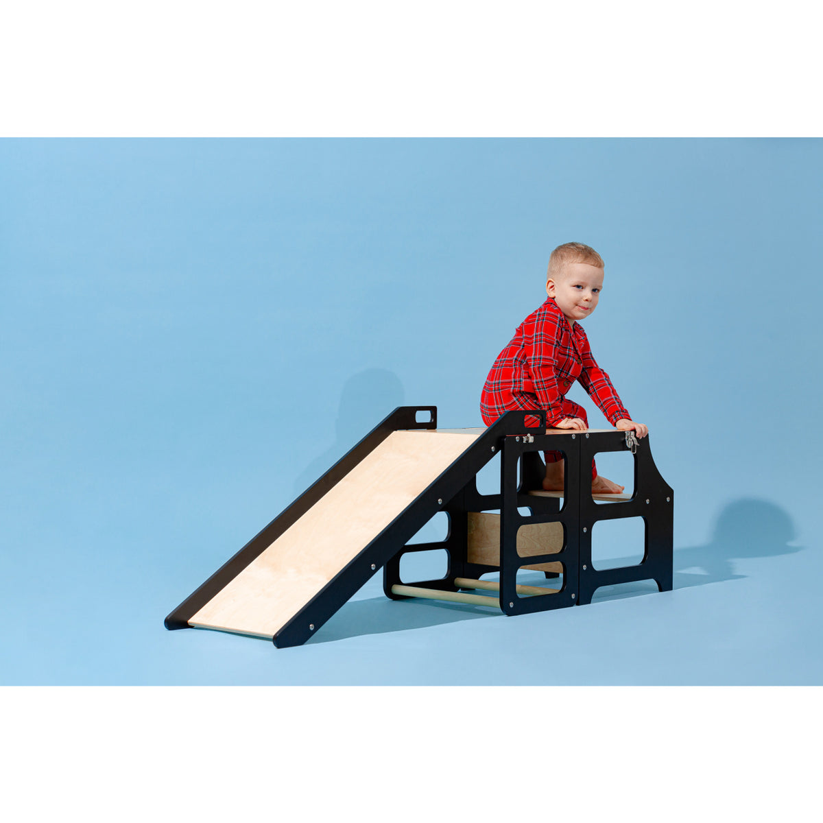 Duck Woodworks Black Foldbar EC Kitchen Tower Med Slide Sett